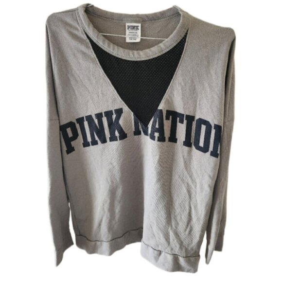 Victoria Secret Pink Nation Sweatshirt - Picture 1 of 5